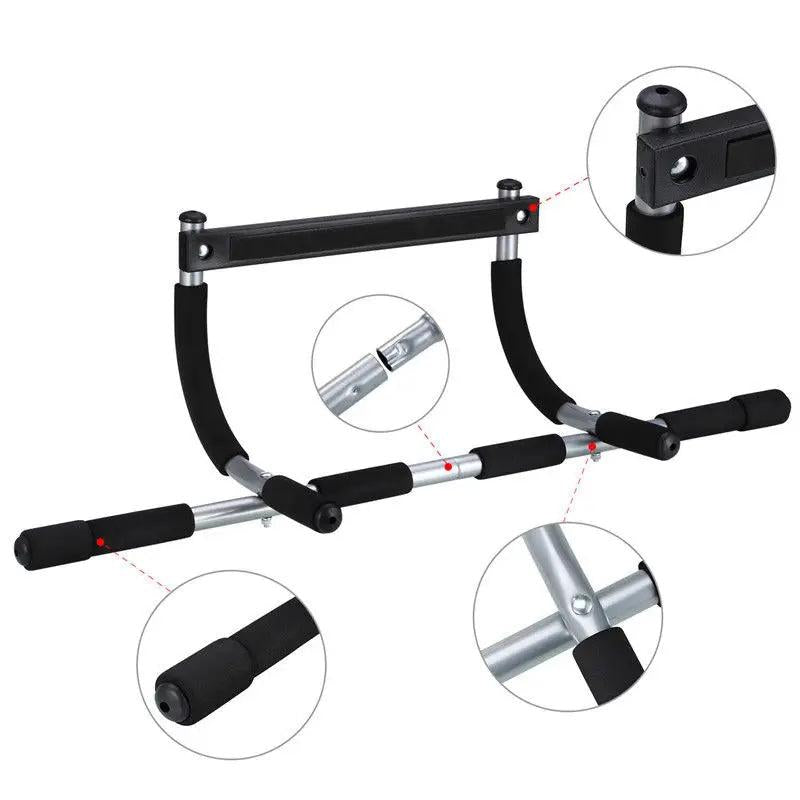 Adjustable Chin up Bar Exercise Home Workout Gym Training Door Frame Cable Crossover Adjustable Power Fitness Exercise