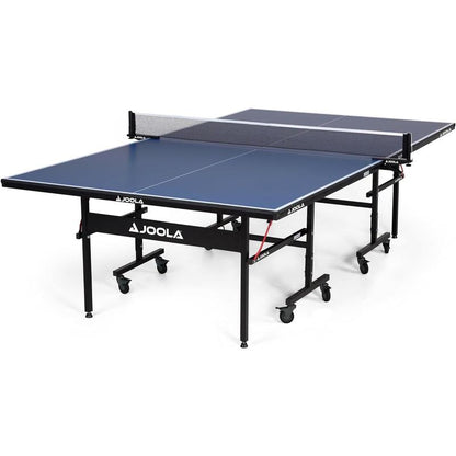 JOOLA inside - Professional MDF Indoor Table Tennis Table with Quick Clamp Ping Pong Net and Post Set - 10 Minute Easy Assembly - Ping Pong Table with Single Player Playback Mode JOOLA