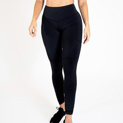 Comfortable High-Waist Athletic Woman Leggings Gym Sets