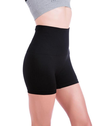 Homma Women's High-Waist Tummy Control Activewear Biker Shorts - Seamless Fitness Yoga Shorts_S737